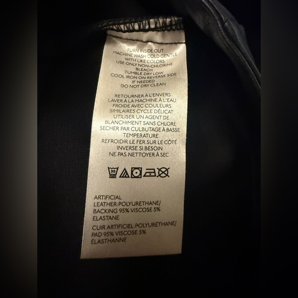 Anthropologie The Junie High-Rise Flare Pants by Maeve: Faux-Leather Edition - Picture 9 of 10